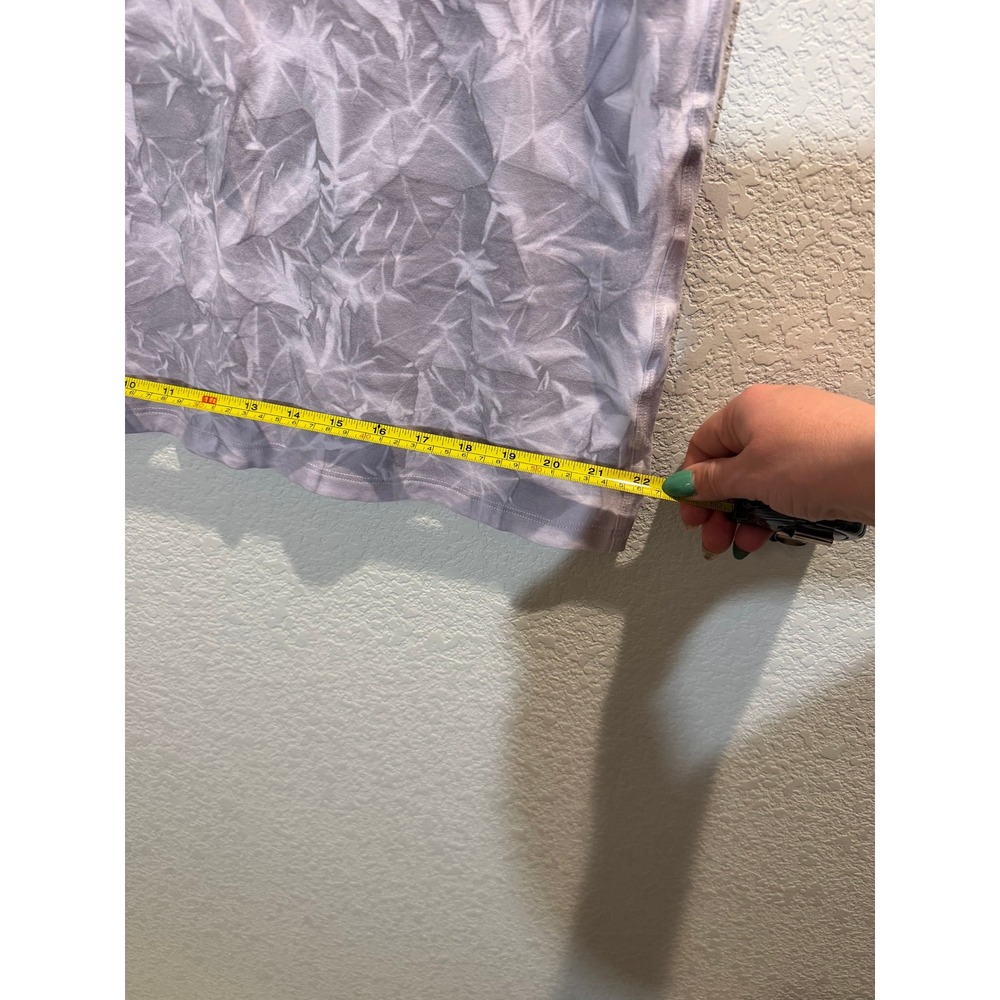 Lululemon Women Muscle Tank Lavender Tie Dye Purple Size 6 - Picture 6 of 8